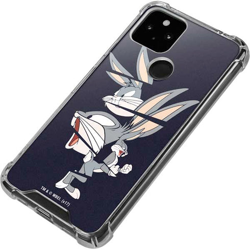 Looney Tunes Bugs Bunny Sliced Google Pixel 5 Clear Case